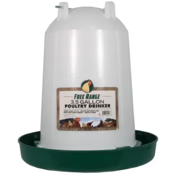 Plastic Poultry Drinker - 3.5 gal