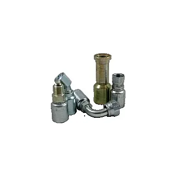 Parker 3/4 in-14 Male NPTF Pipe Carbon Steel Rigid Hydraulic Hose End