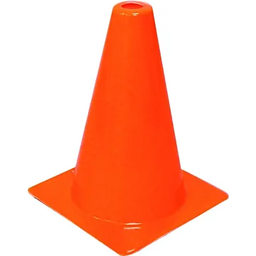 HY-KO Hy-Ko SC-12 Traffic Safety Cone, 12 in H Cone, Vinyl Cone, Fluorescent Orange Cone