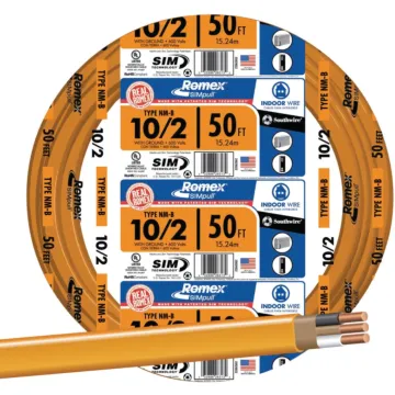 Romex 50 ft 10/2 NM-B Electrical Wire