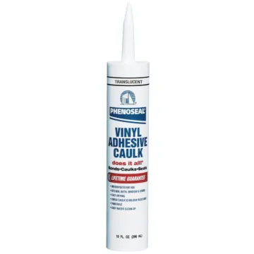 DAP Phenoseal Vinyl Adhesive Caulk (Translucent) 10 oz