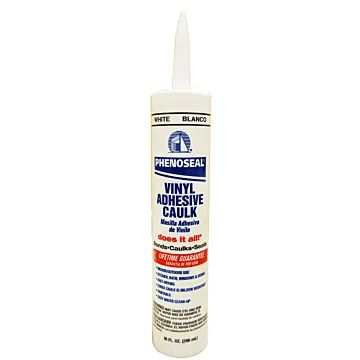 DAP Phenoseal Vinyl Adhesive Caulk (White) 10 oz