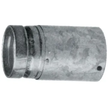 SELKIRK Adjustable Round Gas Vent Pipe - 4 in. x 18 in.
