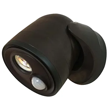 Fulcrum 33001-107 Security Light, LED Lamp, 400 Lumens, Bronze Fixture