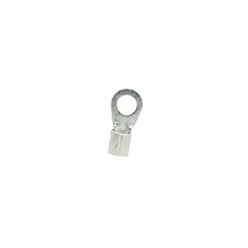 4 AWG Non-Insulated Ring Terminal (2pk) 1/4 in.