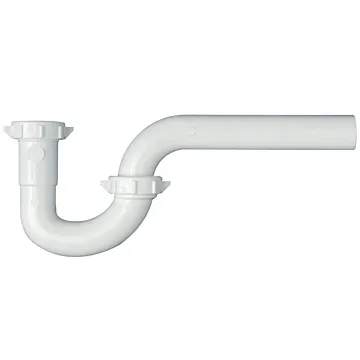 Keeney Plumb Pak PP941W P-Trap, 1-1/4 in, Slip, Plastic, White