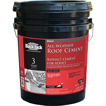 Black Jack All-Weather Roof Cement - 5 Gallon