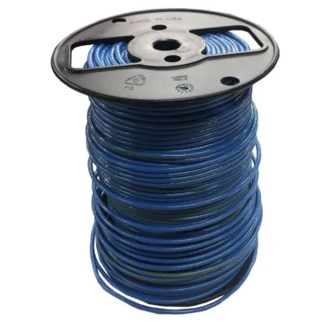 #10 THHN Solid Electrical Wire Blue