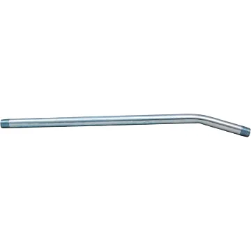 Plews Lubrimatic 1/8 in 10 in L Steel 30 Deg Curve Grease Pipe