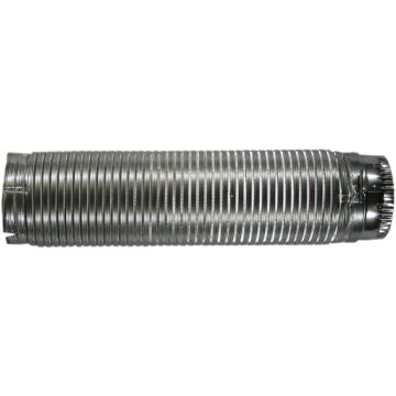 Builders Best E-Z-Fasten Aluminum Semi-Rigid Dryer Duct - 4 in. x 5 ft