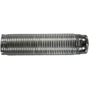 Builders Best E-Z-Fasten Aluminum Semi-Rigid Dryer Duct - 4 in. x 5 ft