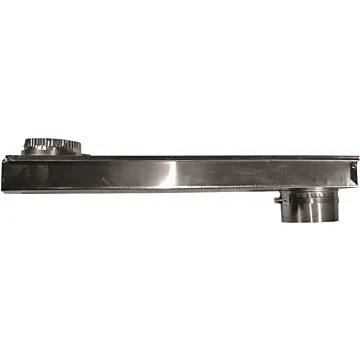 Builder's Best Zero Periscope Adjustable Aluminum Dryer Vent Duct w/ Baffle