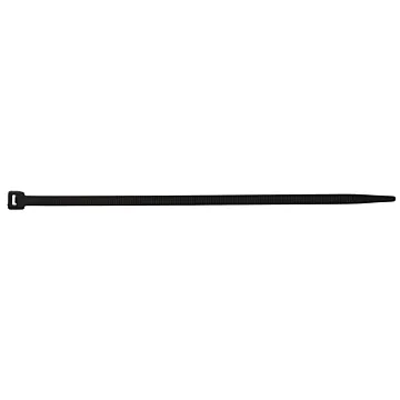 Cable Tie Express 11" 120lb UV Black Cable Tie, 100pk