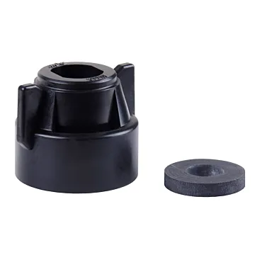 TeeJet QJ Fan Tip Cap & Gasket, Black