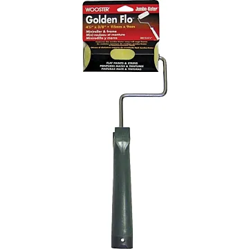 WOOSTER Golden Flo Jumbo-Koter 4-1/2 in. x 3/8 in. Nap Fabric Roller Cover w/ Frame