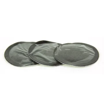 Xtra Seal® 31 Inc Xtra Seal® 11-001 1-5/8 in Vulcanizing Gum Black Small Round Feather-Edge Tube Patch