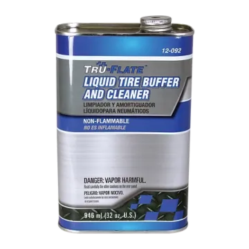 TRU-FLATE® 1 qt Can Non-Flammable Liquid Buffer Cleaner