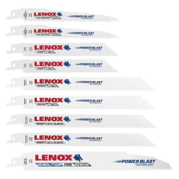 Lenox General Purpose Reciprocating Saw Blade Kit w/ Case (9pc)