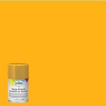 Rustoleum Testors Spray Enamel (Gloss - Yellow) 3 oz