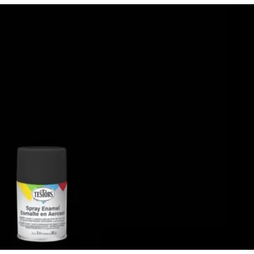 Rustoleum Testors Spray Enamel (Flat - Black) 3 oz