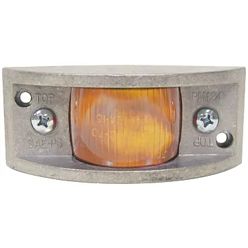 Peterson 12 V Incandescent Amber Rectangular Clearance Light