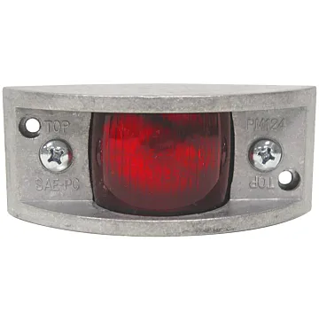 Peterson 12 V Incandescent Red Rectangular Clearance Light
