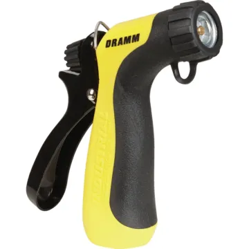Dramm Heavy-Duty Metal Pistol Nozzle (Yellow)