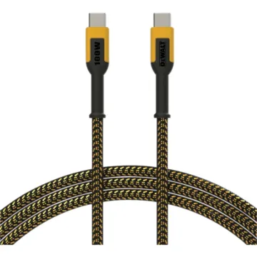 DEWALT Type-C to Type-C Cable100W - 4 ft