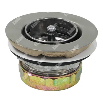 Kissler 1/2 in SS Chrome Small Basket Strainer Assembly
