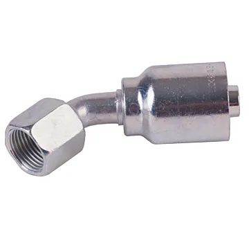 Parker 3/4 in-16 Female JIC Carbon Steel Swivel Short Drop Hydraulic Hose End