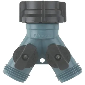 Gilmour 800174-1002 Y-Connector, For: Garden Hose