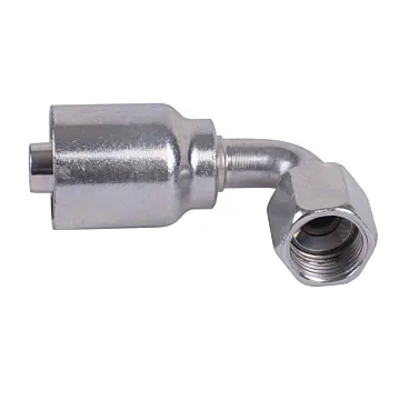 Parker 3/4 in-16 Female JIC Carbon Steel Swivel Short Drop Hydraulic Hose End