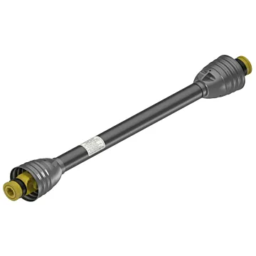Weasler AB4 series profile PTO drive shaft with a 1 3/8-6 spline spring-lok tractor connection and 1 3/8-6 spline spring-lok implement connection