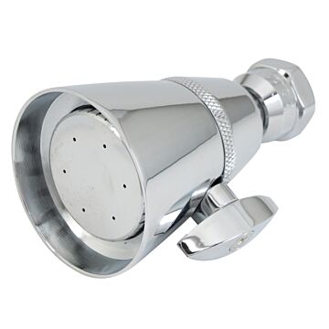 Whedon Products Whedon Elite Series FP4C Shower Head, 2.5 gpm, 1/2 in Connection, Female, Brass, Chrome, 3 in Dia