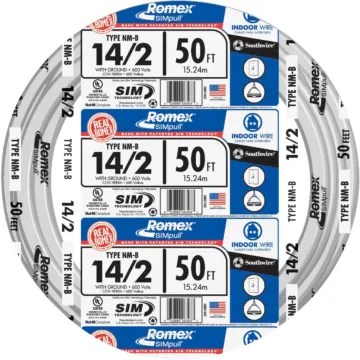 Romex 50 ft 14/2 NM-B Electrical Wire