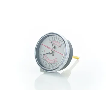 PASCO 75 Psi - 320F Boiler Gauge 3-1/2" Shank