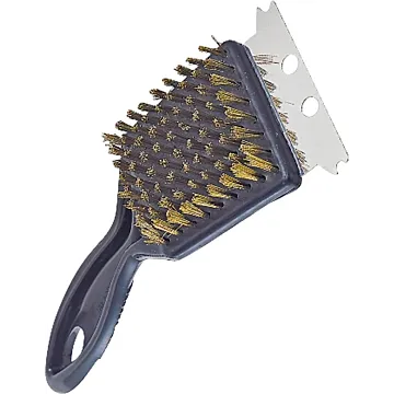 Omaha Grill Brush w/ SS Scraper