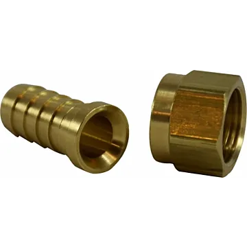 Midland Industries 1/4 X 1/4 HOSE BARB X FEM 45/37 FLARE SWIVEL
