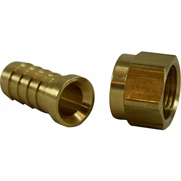 3/8 in Barb x Female Flare 150 psi Hose Adapter