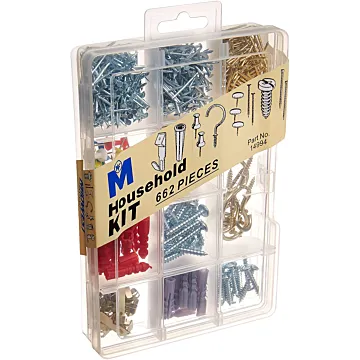 Midwest Fastener Assorted Kit (662 pcs)