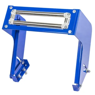 Coxreels 1 in Stainless Steel Powder Coated Top Rewind 4-Way Roller Bracket