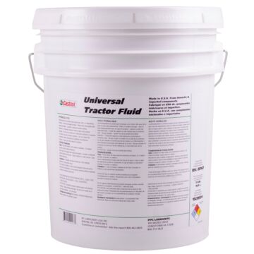 Castrol 5 gal Pail Tractor Universal Hydraulic/Transmission Fluid