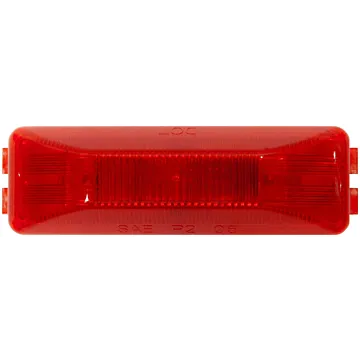 Peterson 16 V LED Red Rectangular Clearance Light
