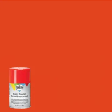Rustoleum Testors Spray Enamel (Gloss - Competition Orange) 3 oz