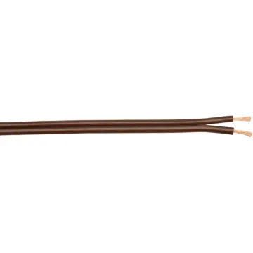 Coleman Cable 16/2 Brown Lamp Cord