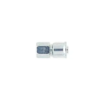 Parker Hannifin 3/4 in-16 Female JIC Carbon Steel Swivel Dual Flare Hydraulic Hose End