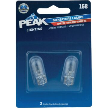 PEAK 14V Mini Incandescent Automotive Bulb (2pk)