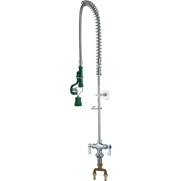 Krowne Royal Series 35 in 1/4 Turn High Performance Ceramic Deck Mount Pre-Rinse Faucet