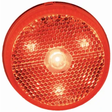 Peterson 16 V LED Red Round Clearance Light