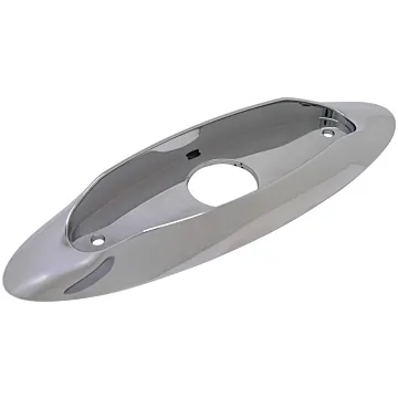 Peterson ABS Chrome Surface Oblong Bezel